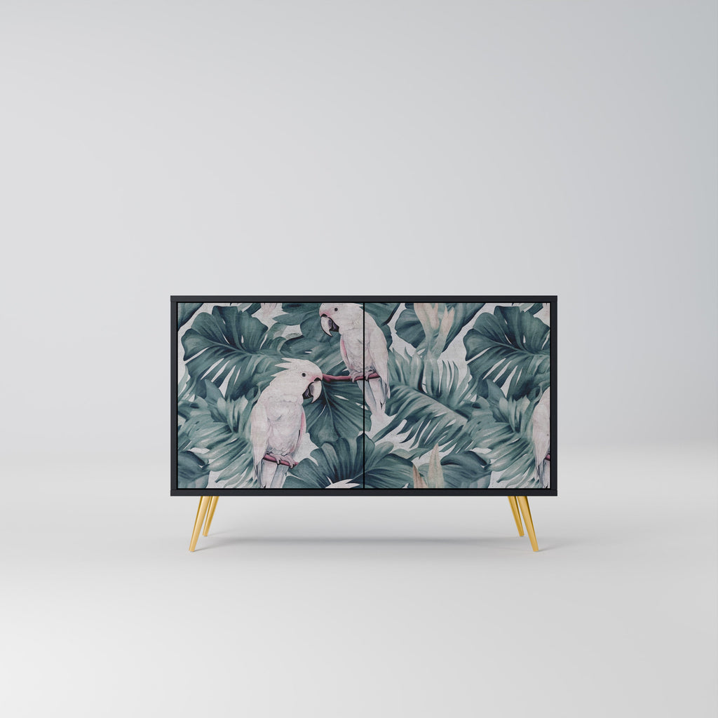 Buffet 2 portes POPINJAY LOOK finition noire