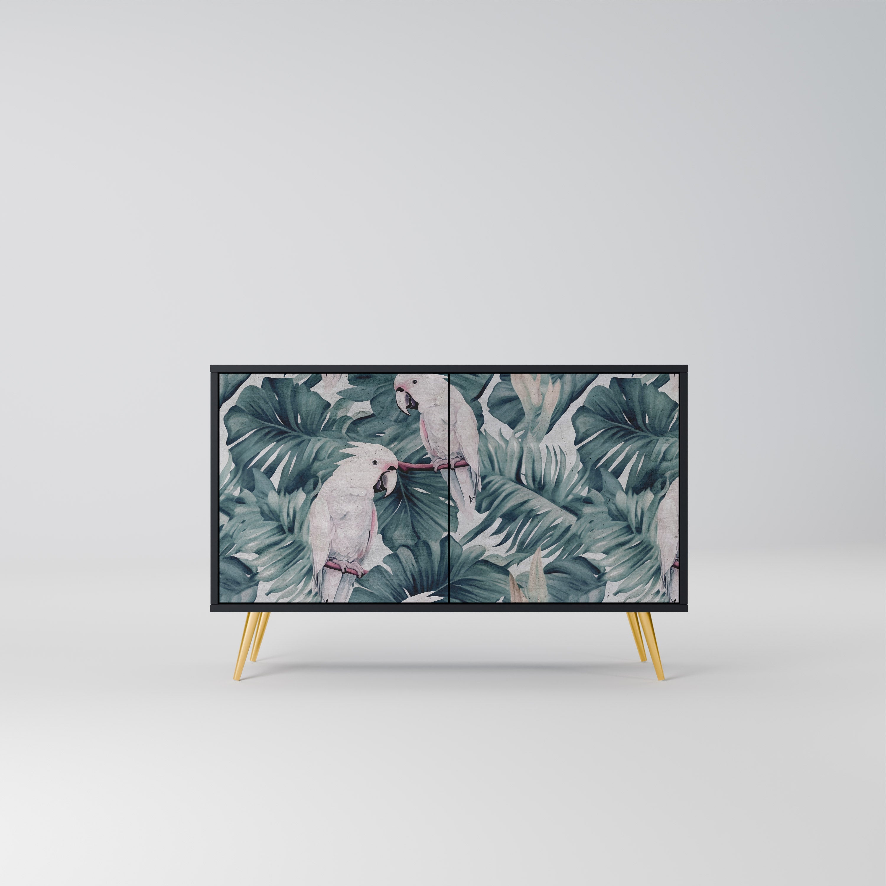 Buffet 2 portes POPINJAY LOOK finition noire