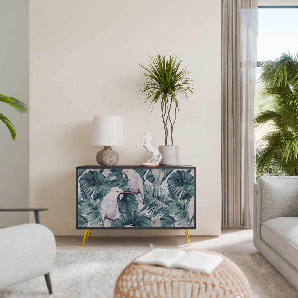 Buffet 2 portes POPINJAY LOOK finition noire