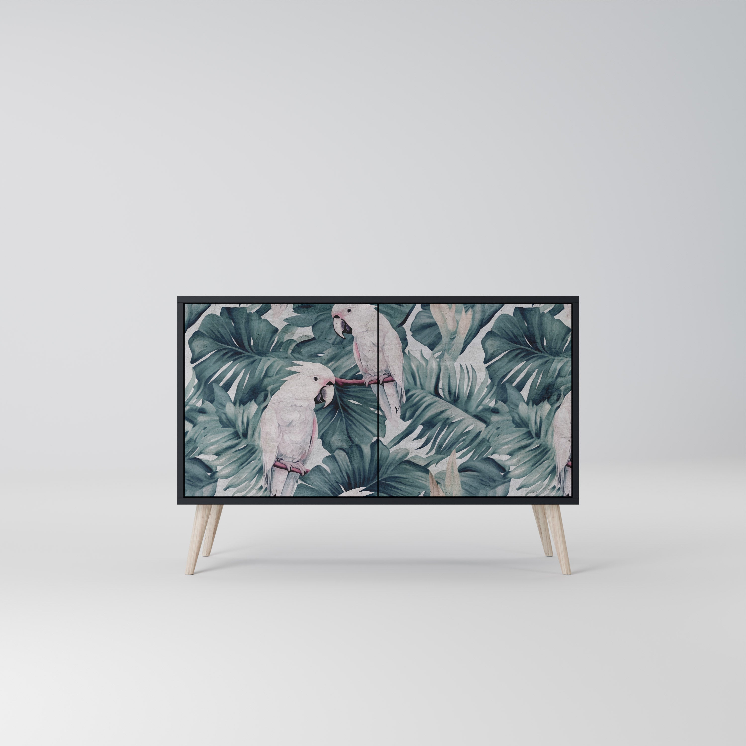 Buffet 2 portes POPINJAY LOOK finition noire