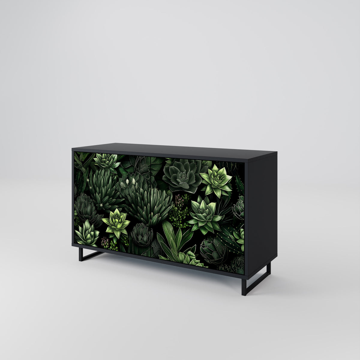 SUCCULENT JUNGLE 2-Door Sideboard