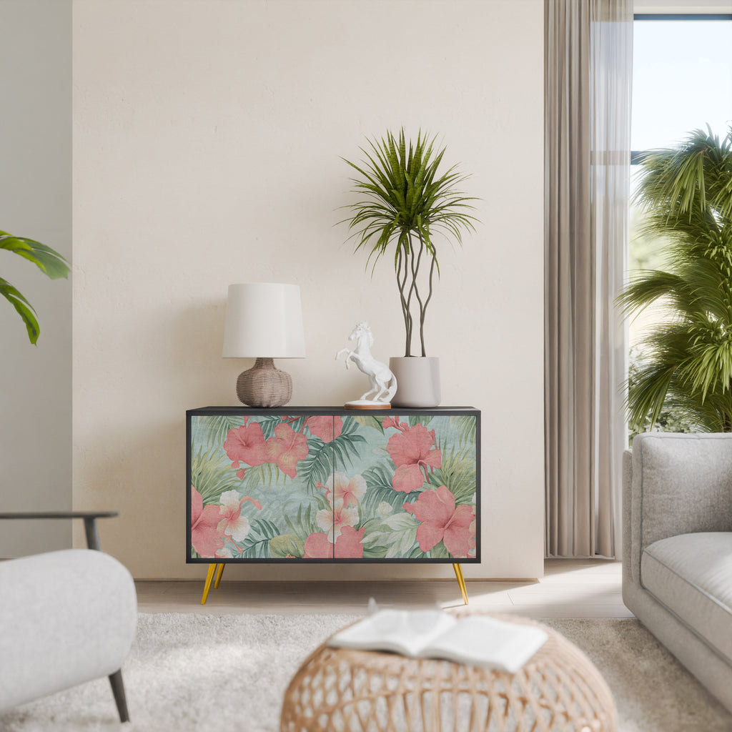 Buffet 2 portes HAWAIIAN SPIRIT finition noire