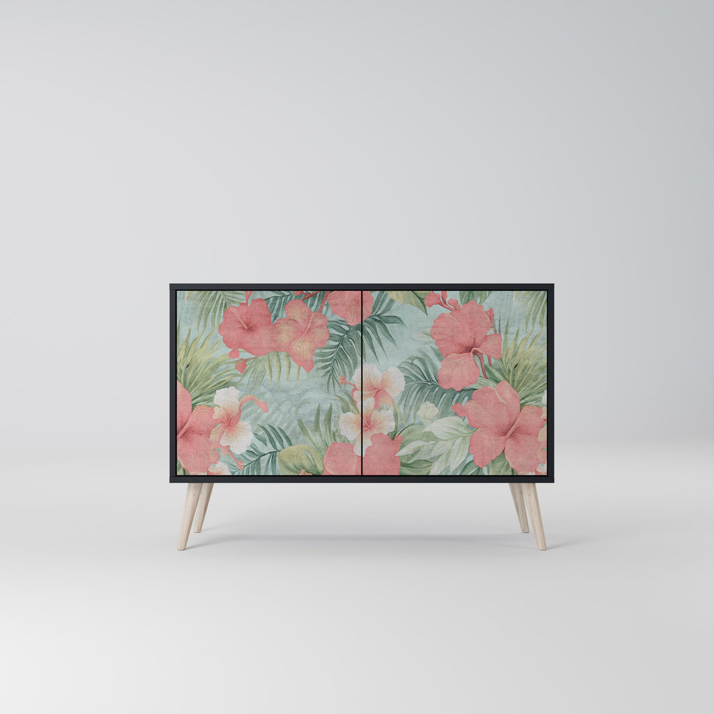 Buffet 2 portes HAWAIIAN SPIRIT finition noire