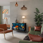 MIDNIGHT BLOSSOM 2-Door Sideboard