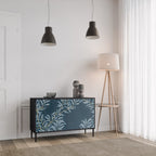 BLUE LEAVES 2-Door Sideboard