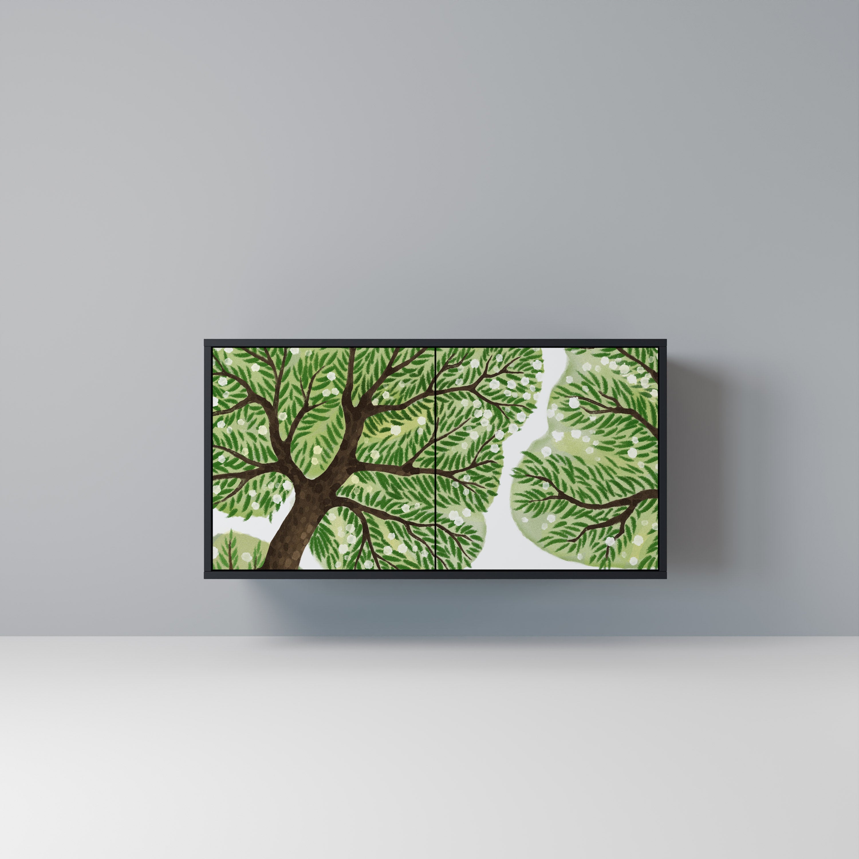 Buffet 2 portes WILDERNESS DASH en finition noire