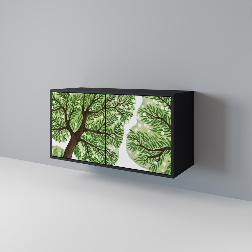 Buffet 2 portes WILDERNESS DASH en finition noire