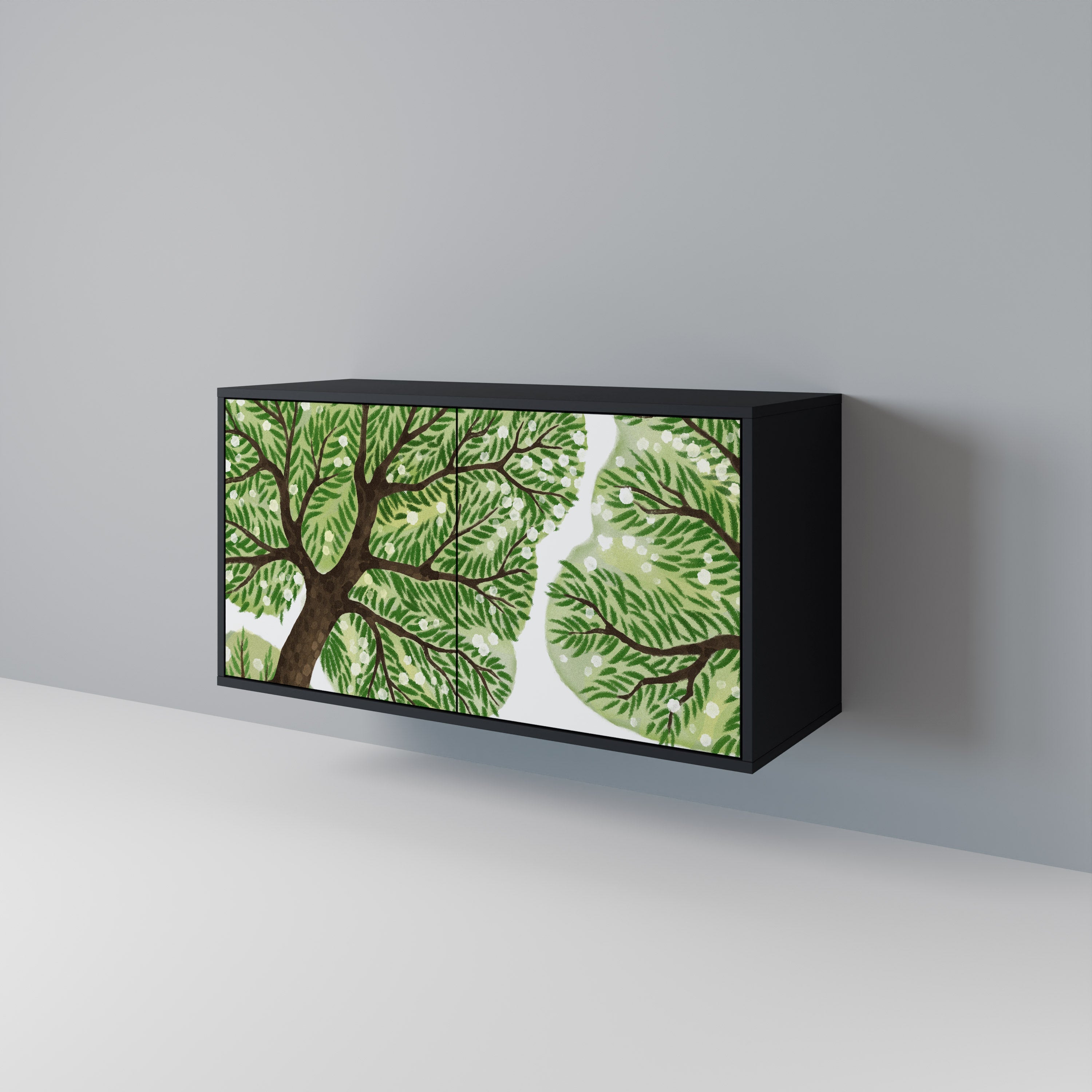 Buffet 2 portes WILDERNESS DASH en finition noire