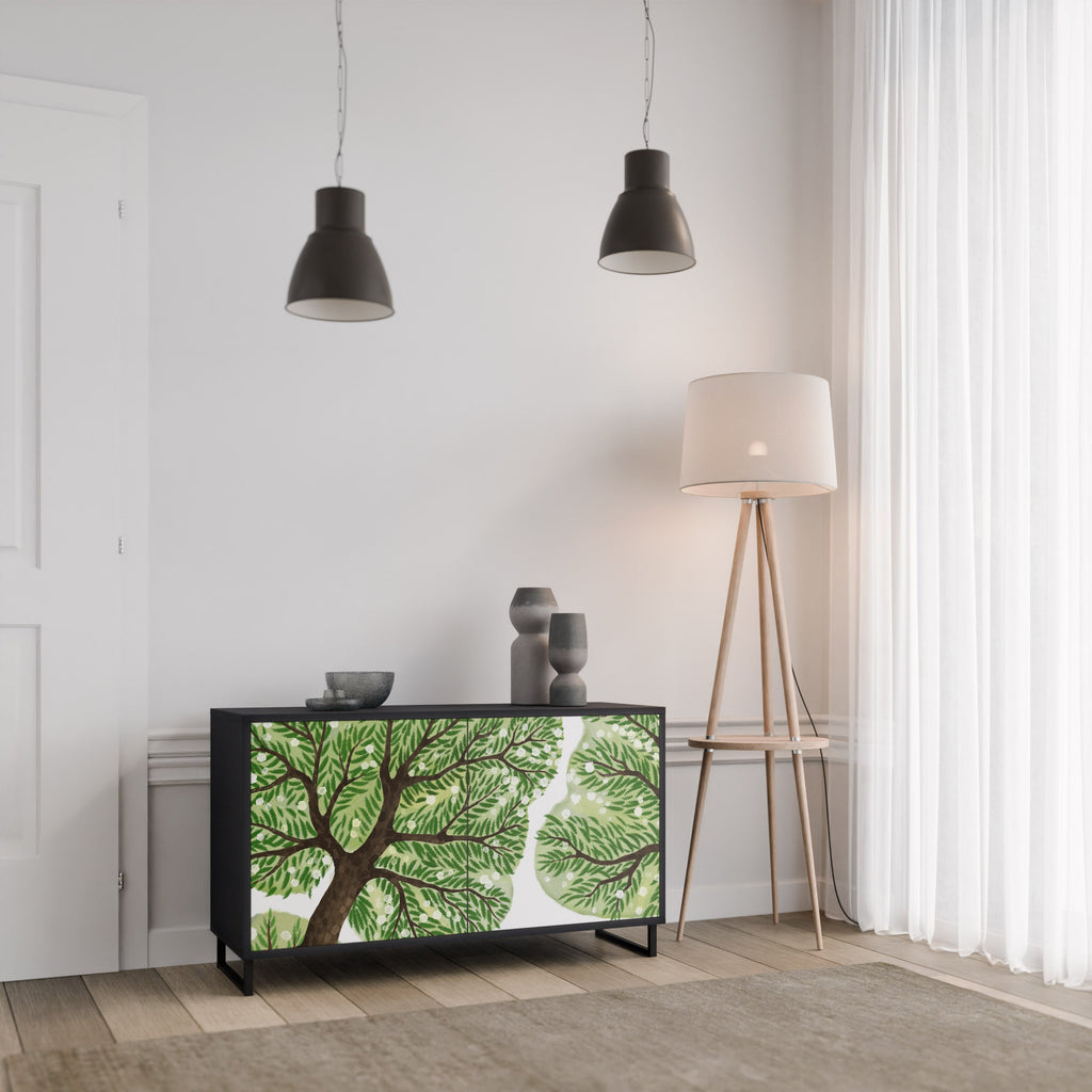 Buffet 2 portes WILDERNESS DASH en finition noire