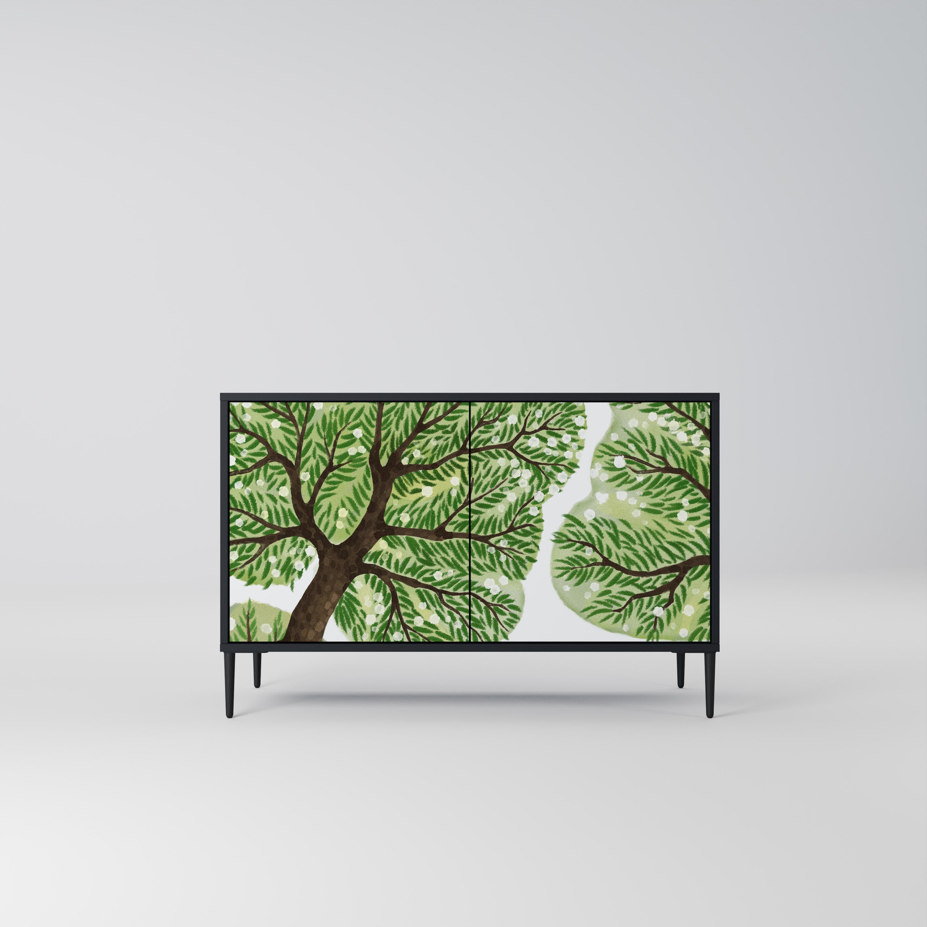 Buffet 2 portes WILDERNESS DASH en finition noire