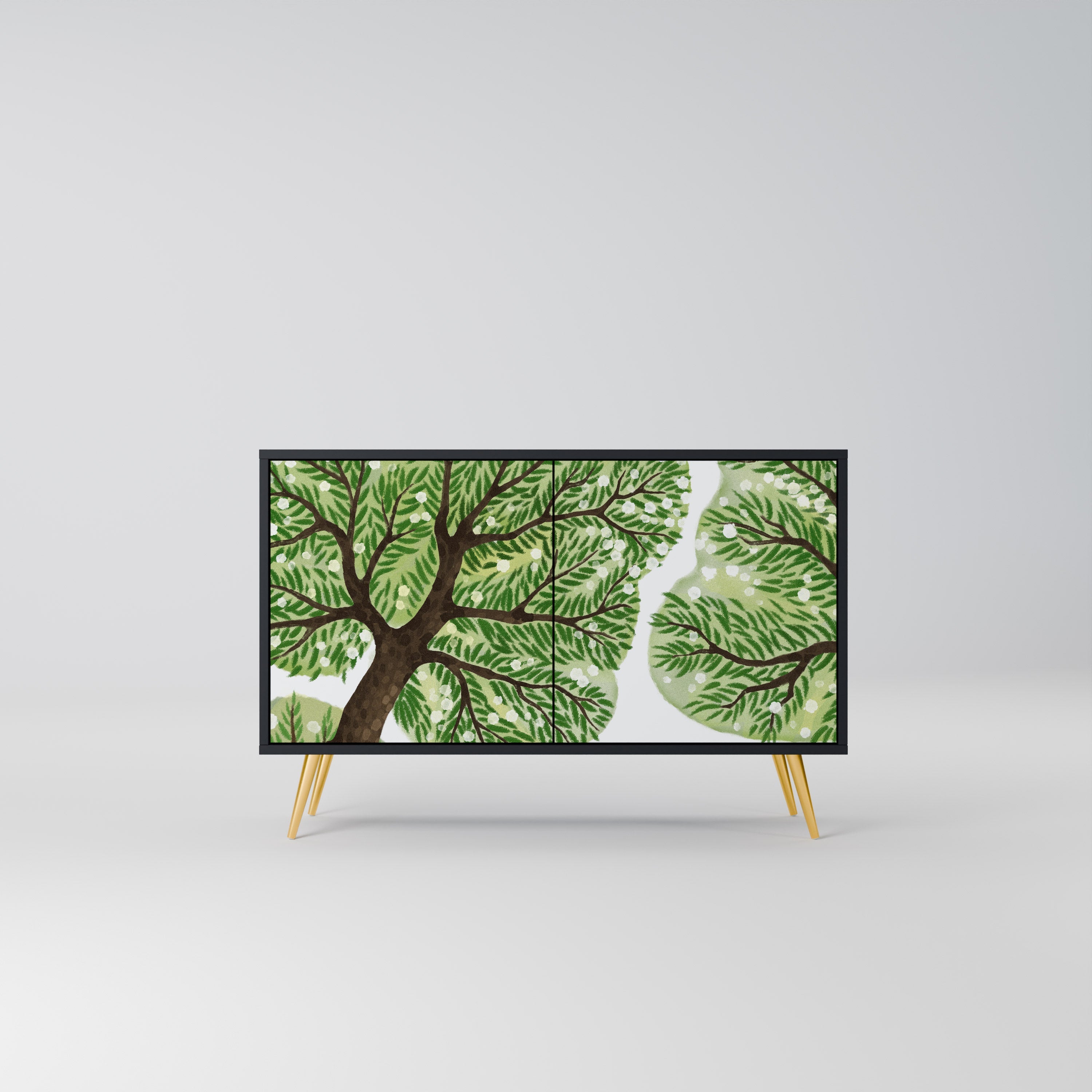 Buffet 2 portes WILDERNESS DASH en finition noire