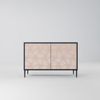 LEAVES ON BEIGE 2-Door Sideboard