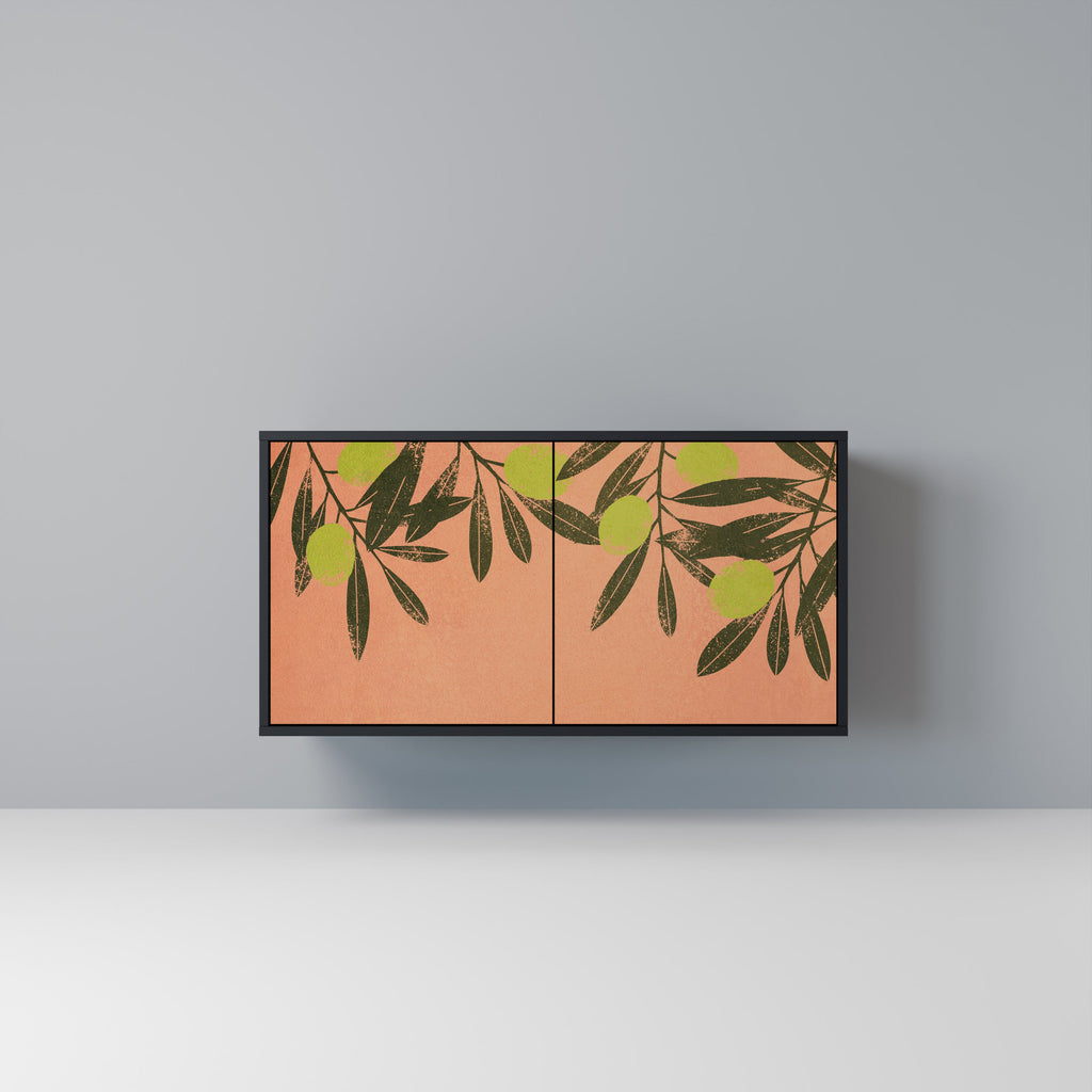 Buffet 2 portes JUICY OLIVES finition noire