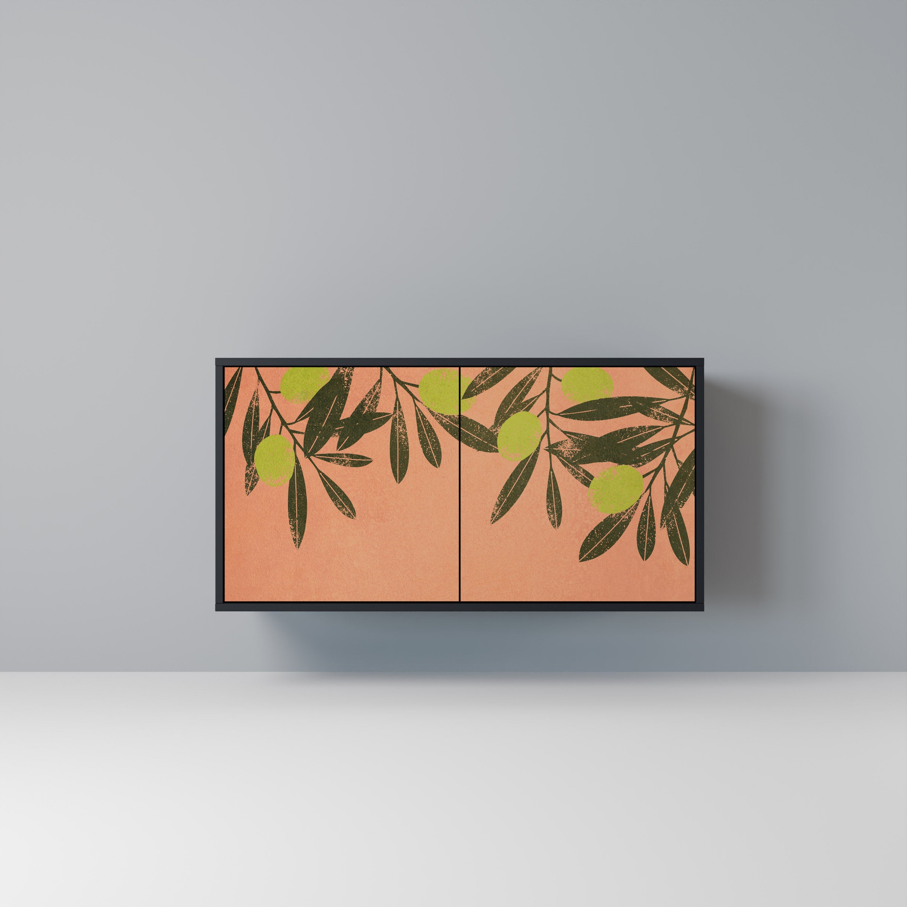 Buffet 2 portes JUICY OLIVES finition noire