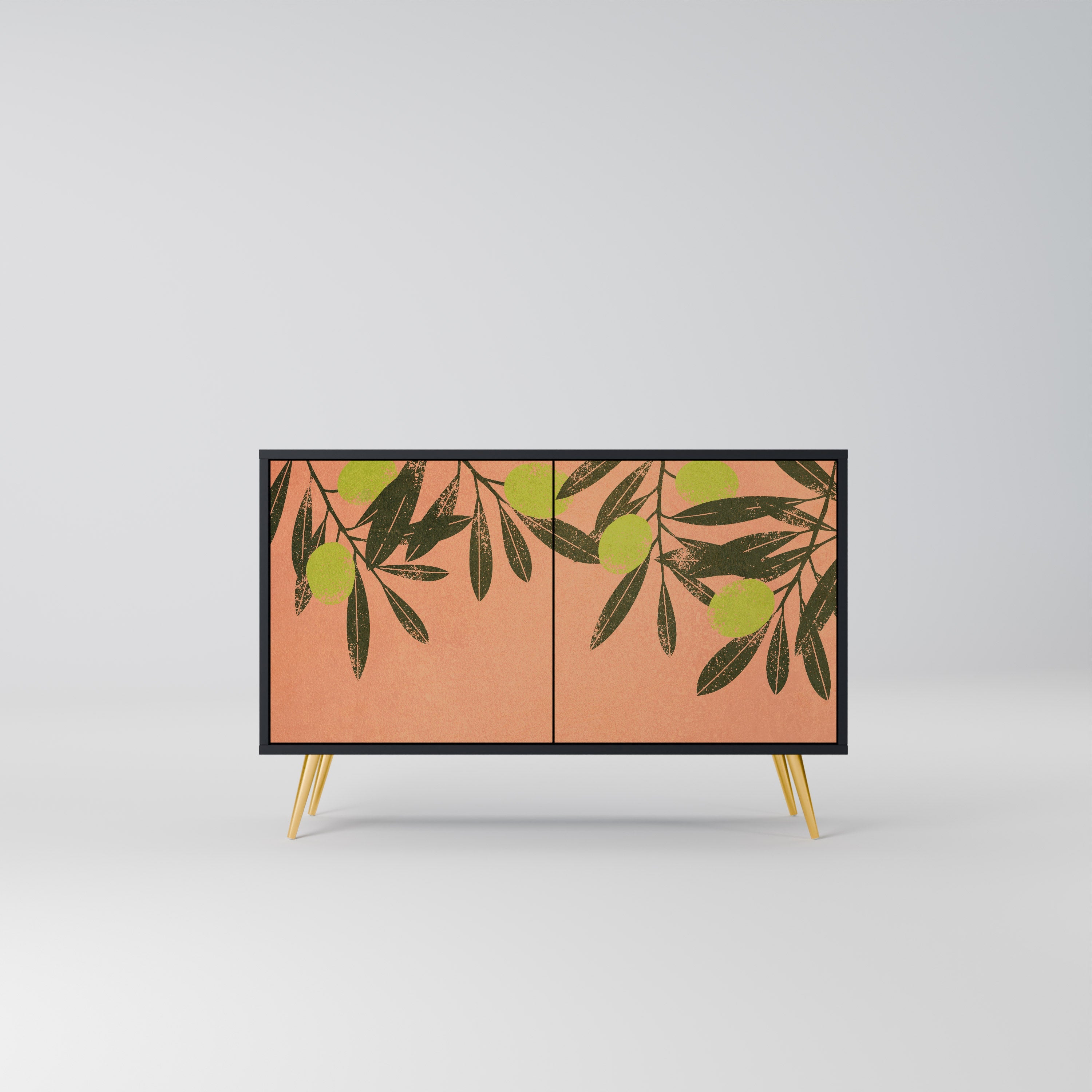 Buffet 2 portes JUICY OLIVES finition noire