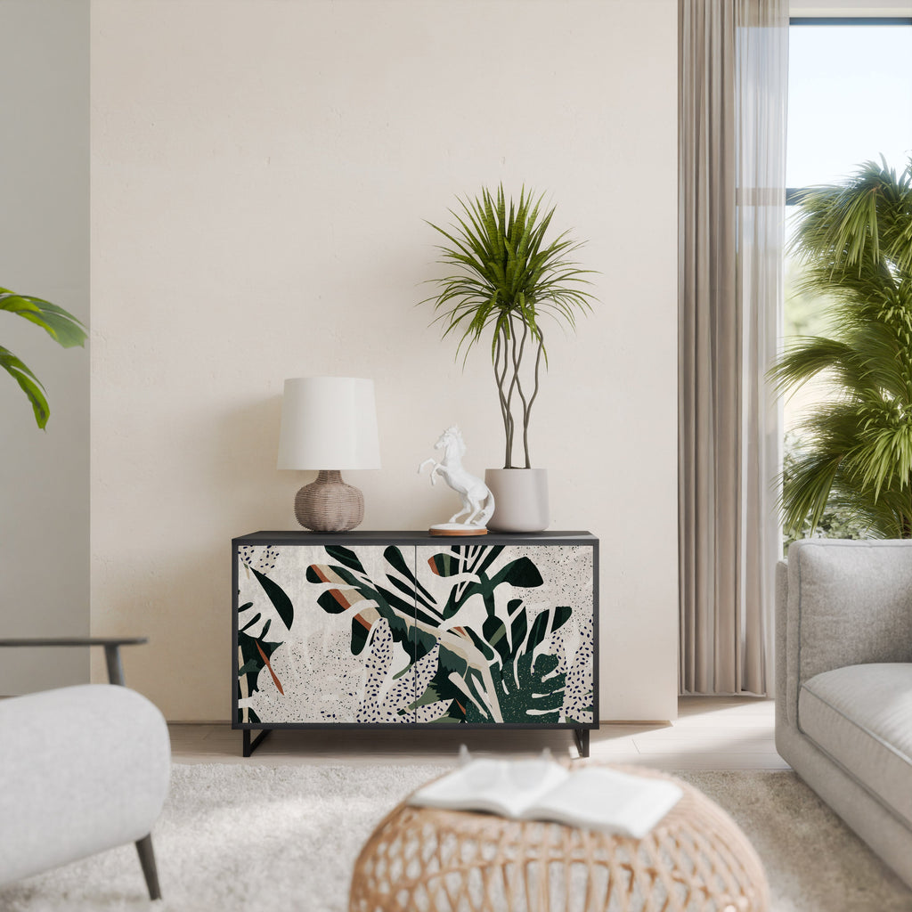 Buffet 2 portes VERDURE FORMATION finition noire