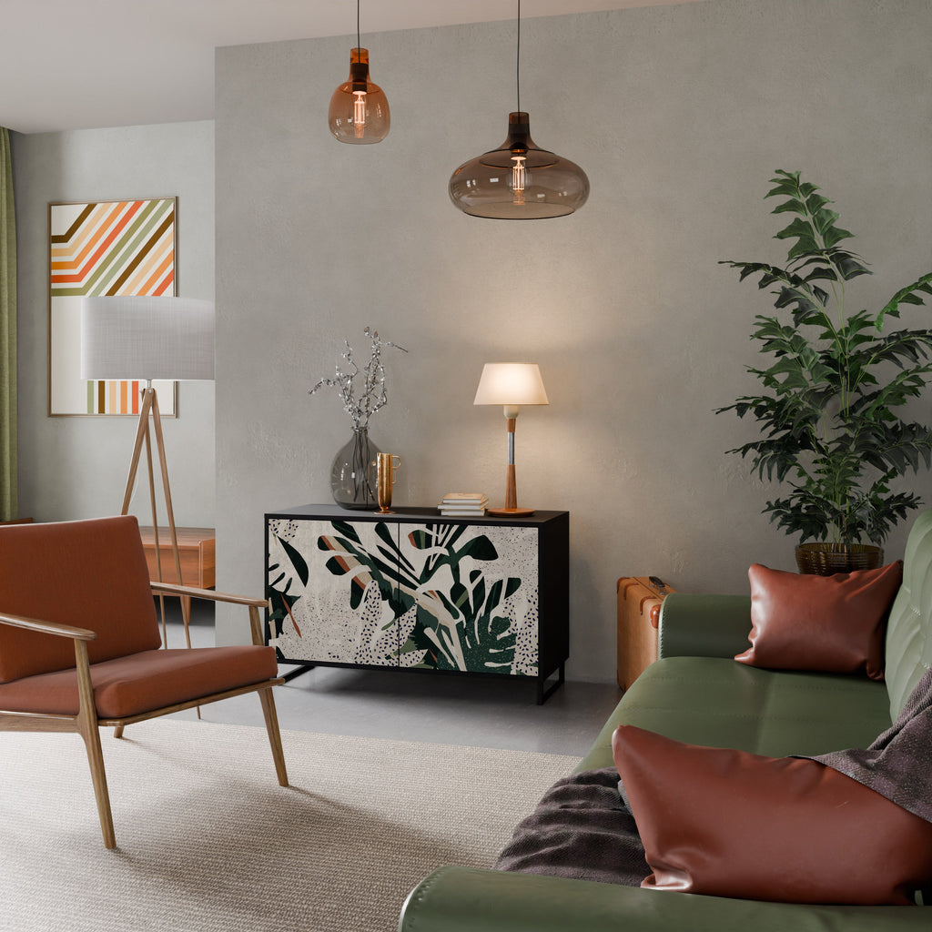 Buffet 2 portes VERDURE FORMATION finition noire