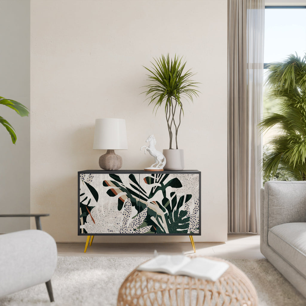 Buffet 2 portes VERDURE FORMATION finition noire