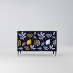 CITRUS BLACK AND WHITE 2-Door Sideboard