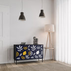 CITRUS BLACK AND WHITE 2-Door Sideboard
