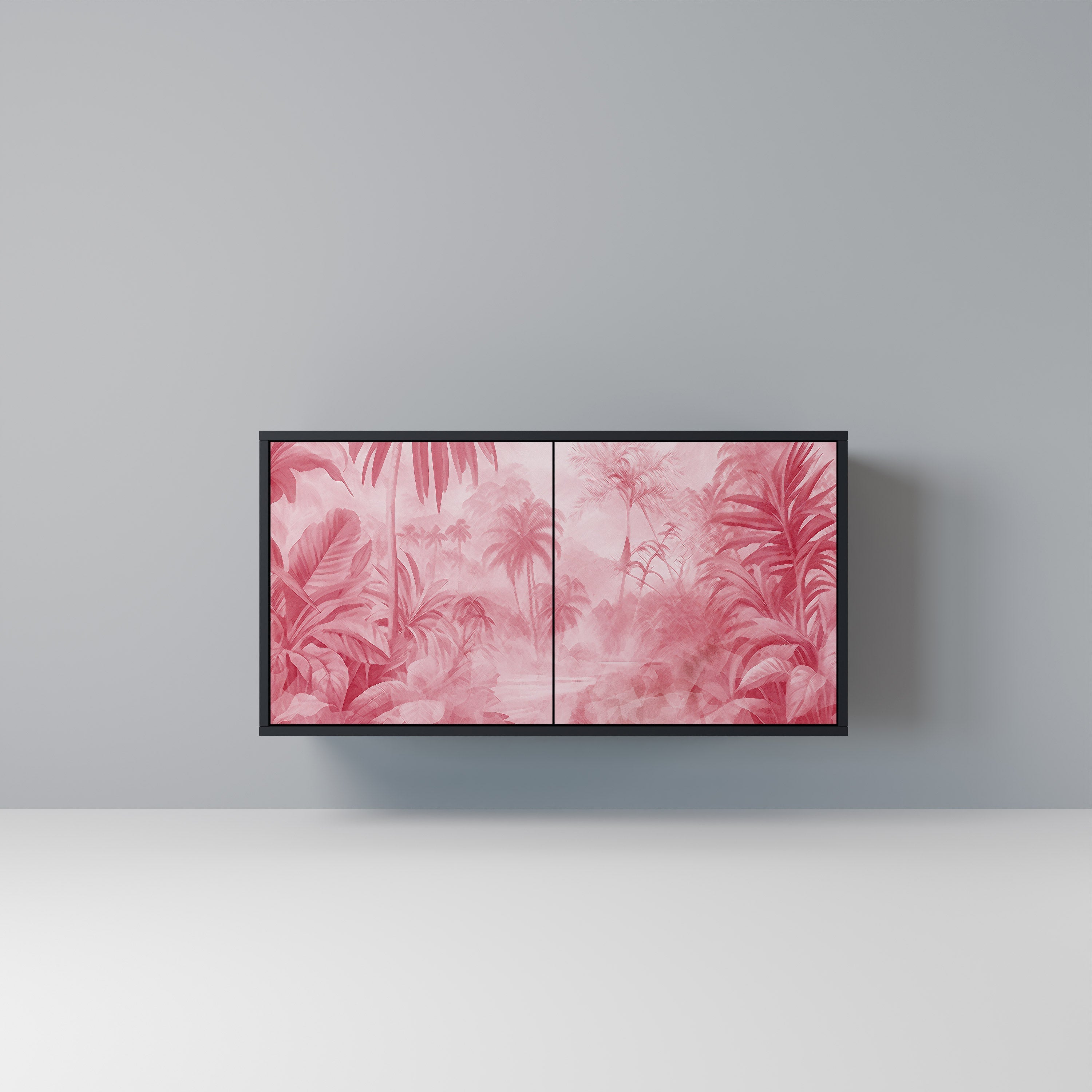 Buffet 2 portes SWEET TROPICS finition noire