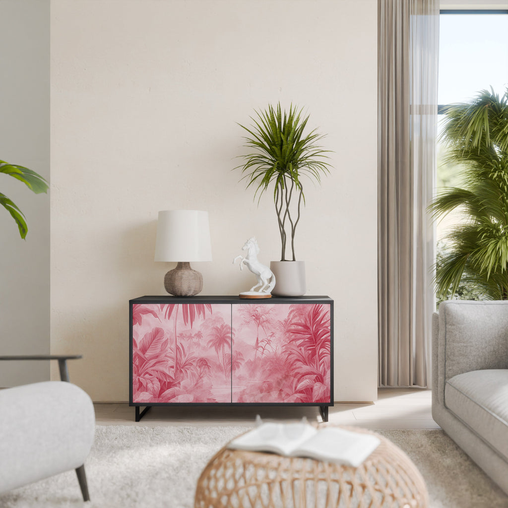 Buffet 2 portes SWEET TROPICS finition noire