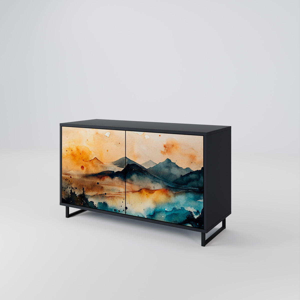 OMINOUS MOUNTAINS 2-Door Sideboard