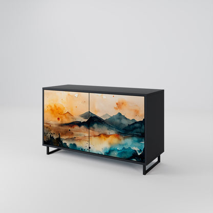 OMINOUS MOUNTAINS 2-Door Sideboard