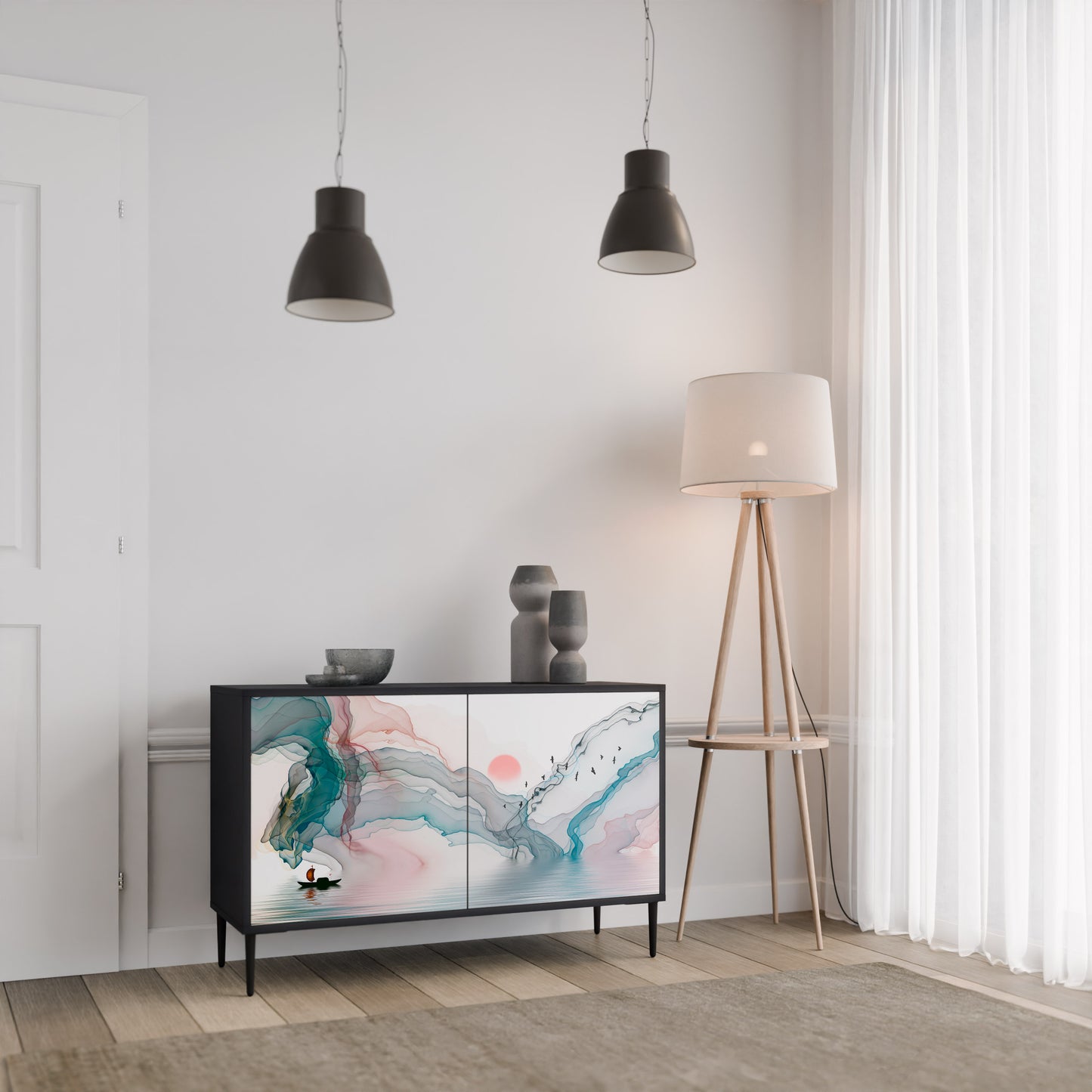 VELVET CROSSING 2-Door Sideboard