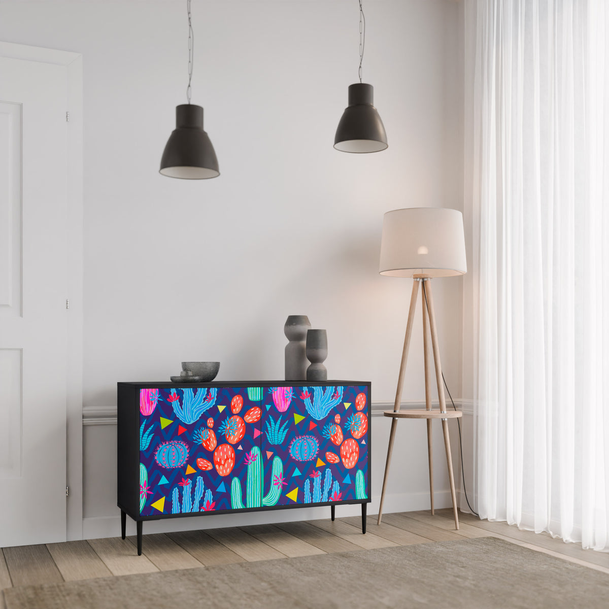 CACTUS VIBES 2-Door Sideboard