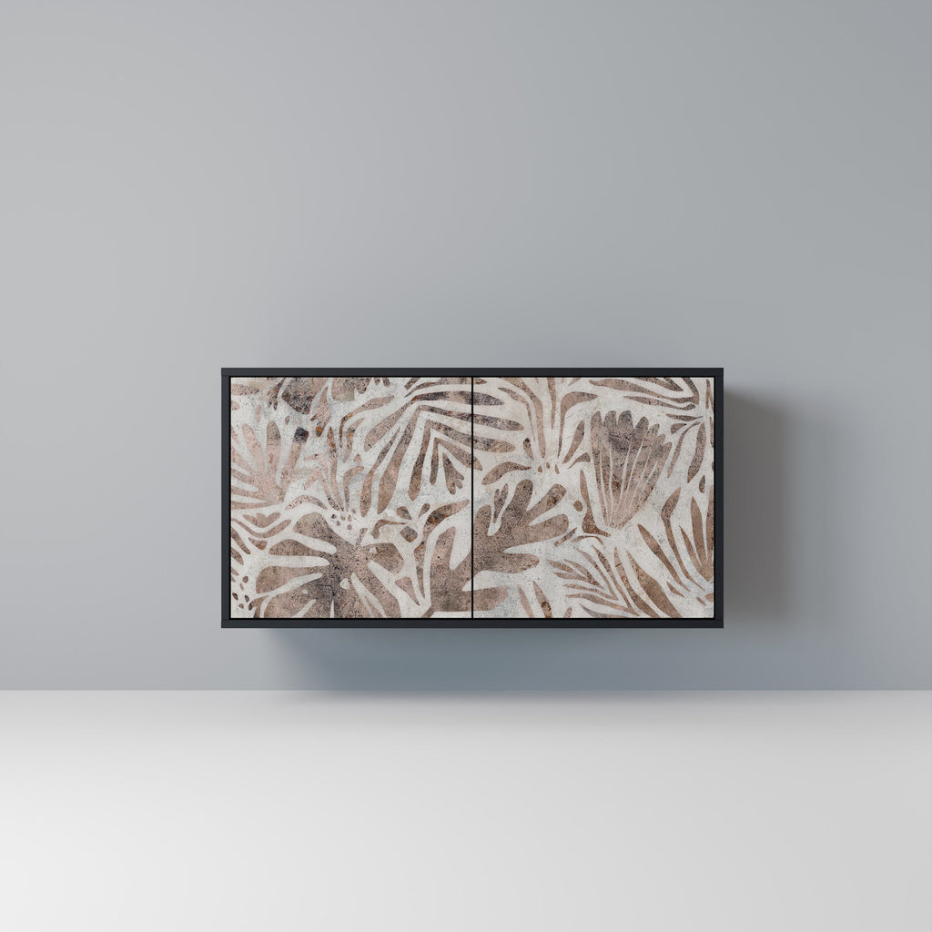 Buffet 2 portes PASSING TIME en finition noire