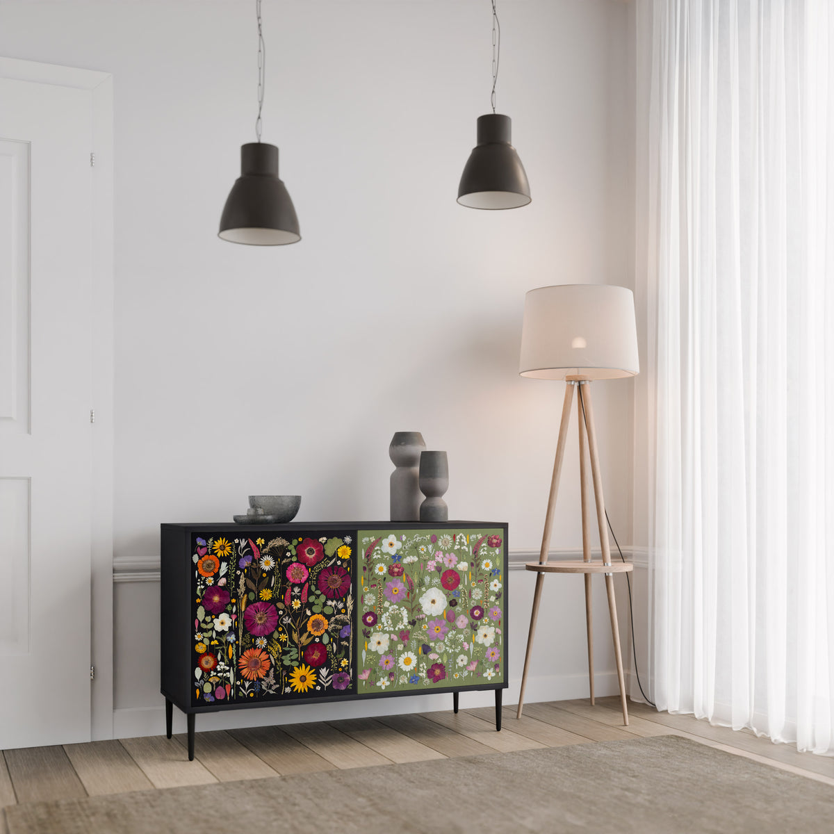 VERDANT GARDEN 2-Door Sideboard