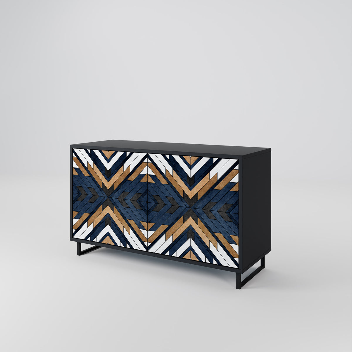 ARTFUL GEOMETRY 2-Door Sideboard