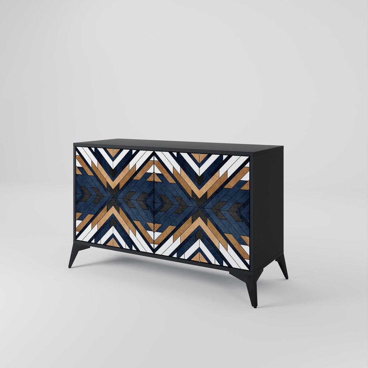 ARTFUL GEOMETRY 2-Door Sideboard