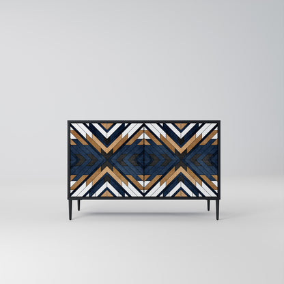 ARTFUL GEOMETRY 2-Door Sideboard