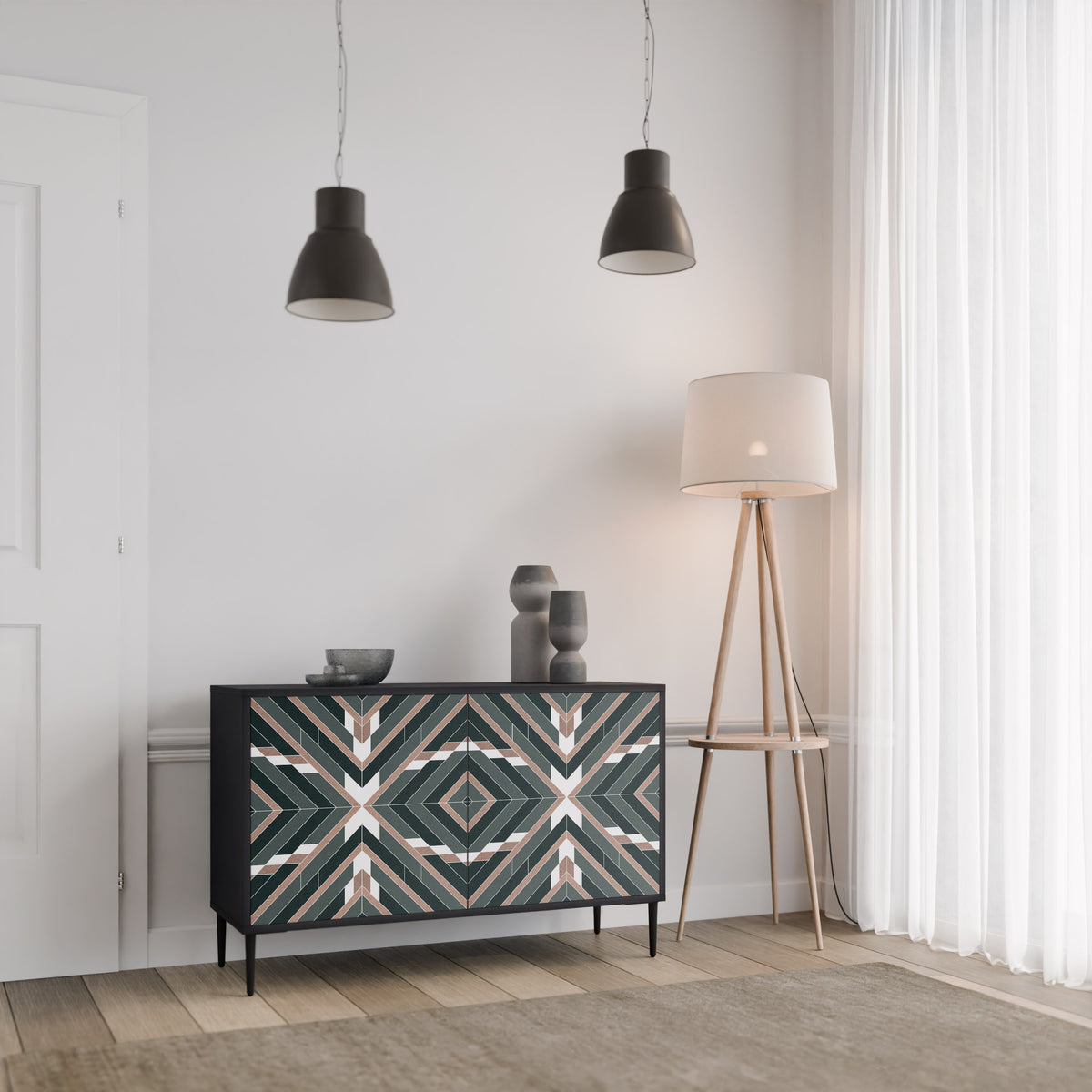 DIMENSION DELIGHTS 2-Door Sideboard