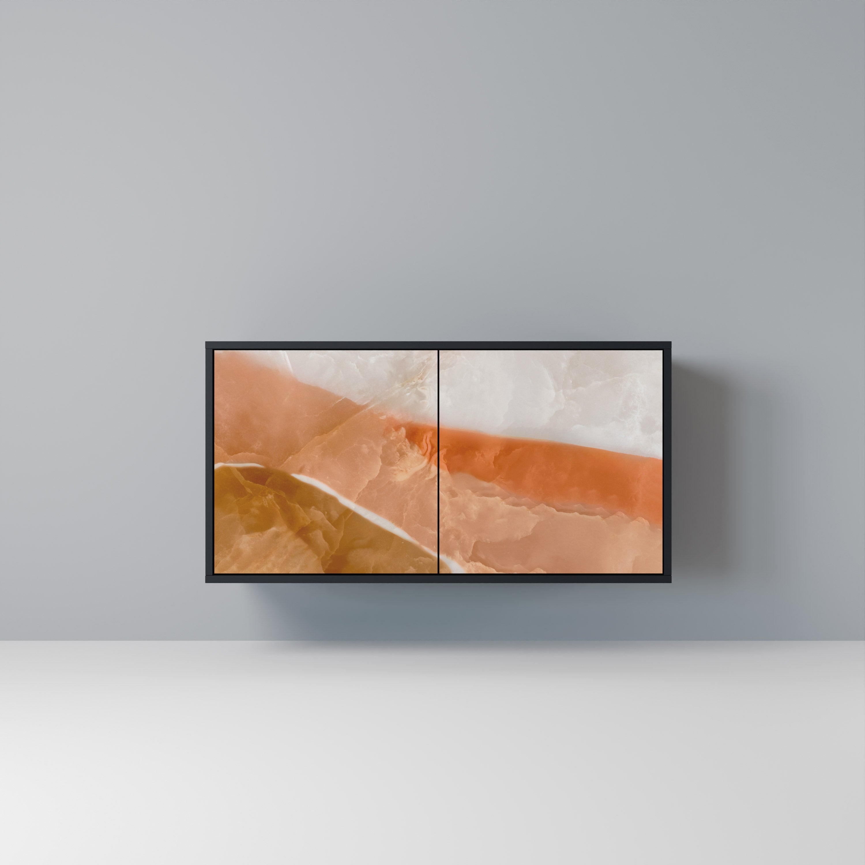 Buffet 2 portes SANDHILLS SPLENDOUR finition noire