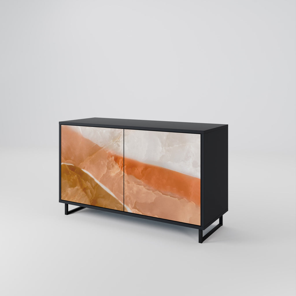 Buffet 2 portes SANDHILLS SPLENDOUR finition noire