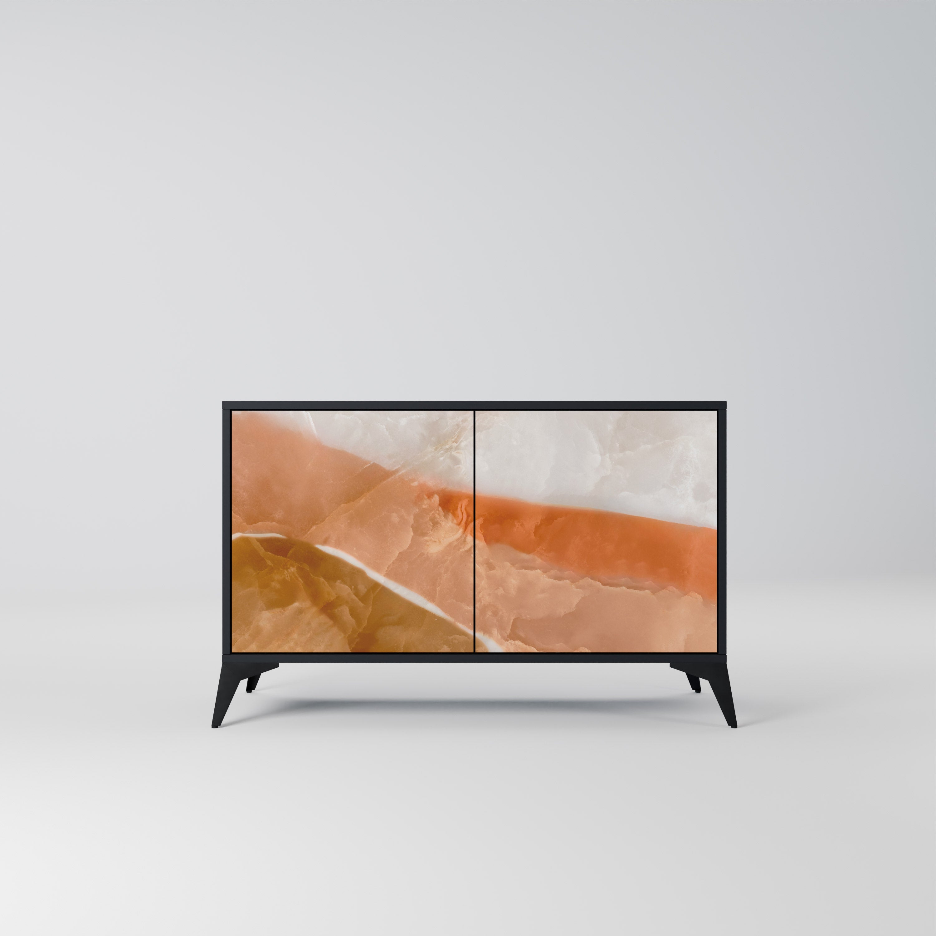 Buffet 2 portes SANDHILLS SPLENDOUR finition noire