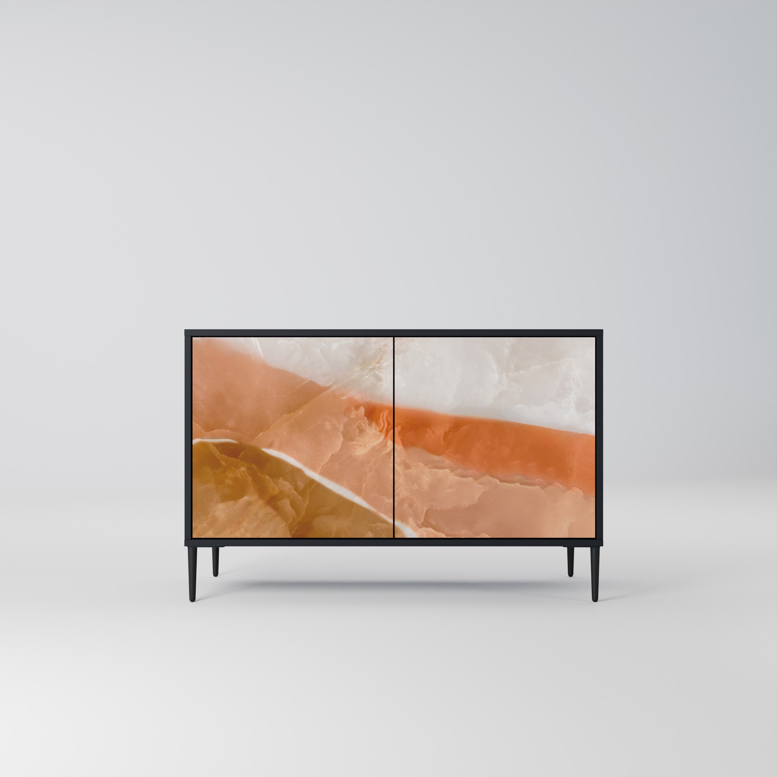 Buffet 2 portes SANDHILLS SPLENDOUR finition noire