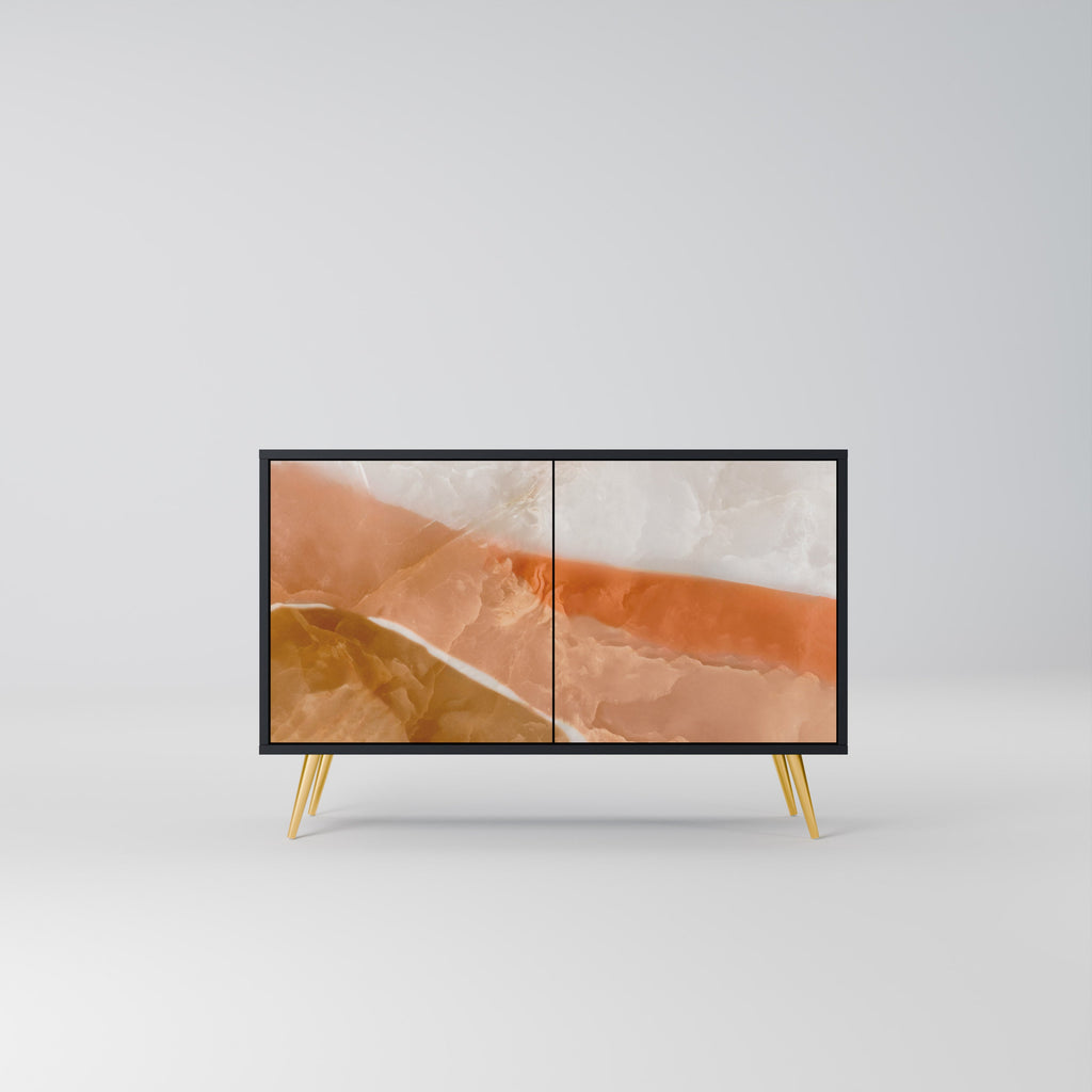 Buffet 2 portes SANDHILLS SPLENDOUR finition noire