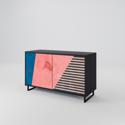 GLAMOROUS STRIPE 2-Door Sideboard