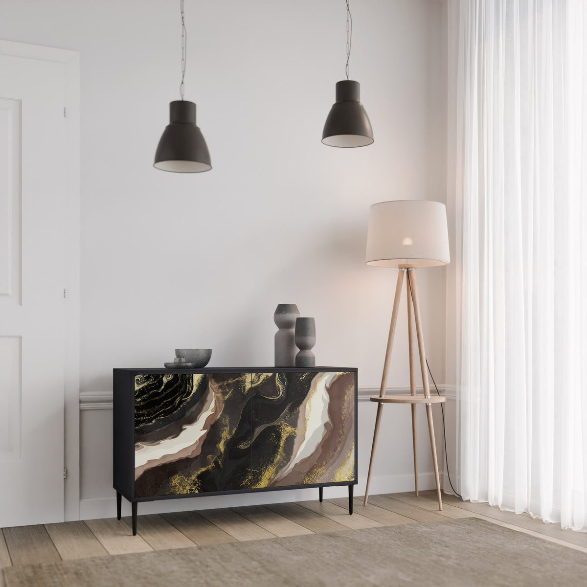 GOLD DUST 2-Door Sideboard