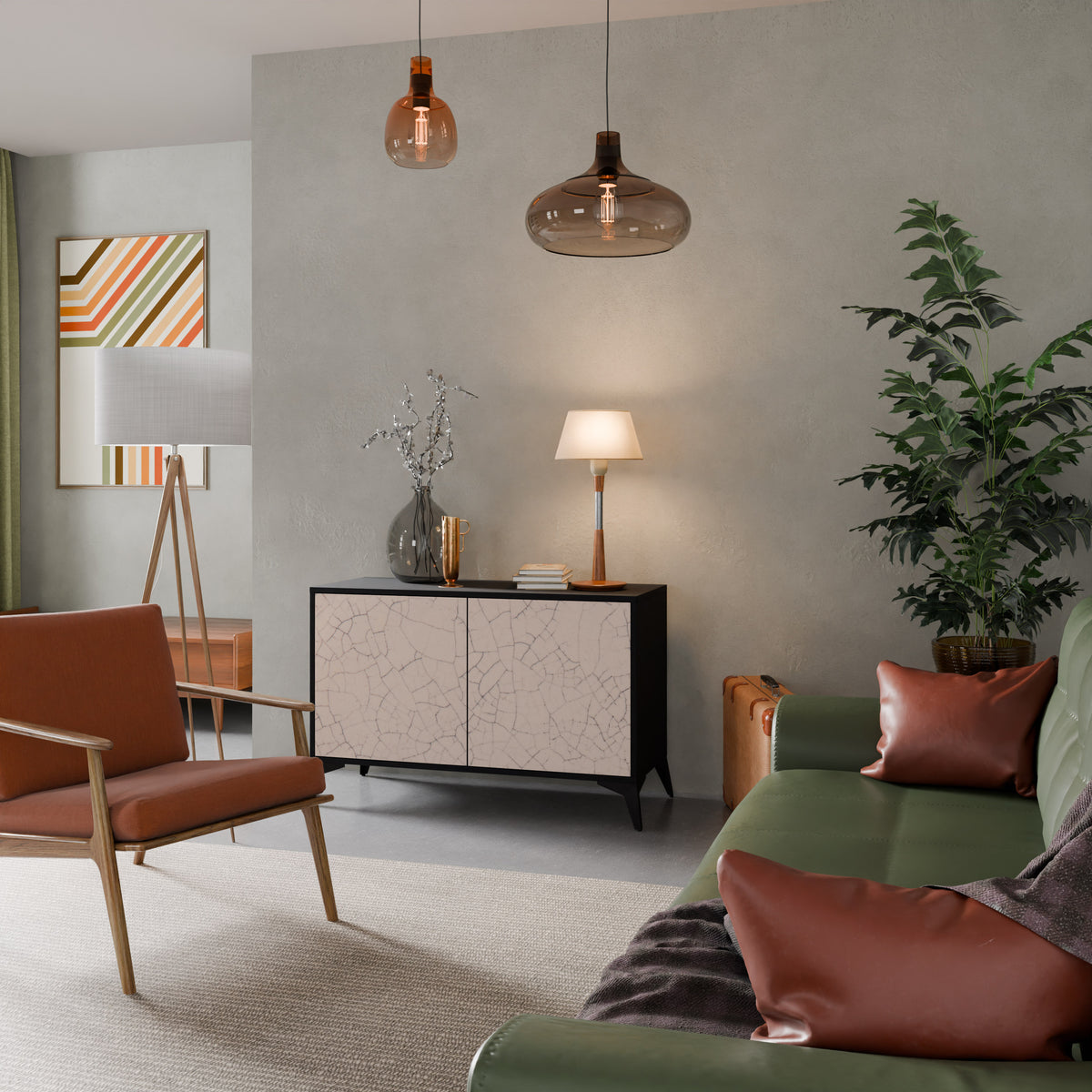 CERAMIC TEXTURE 2-Door Sideboard