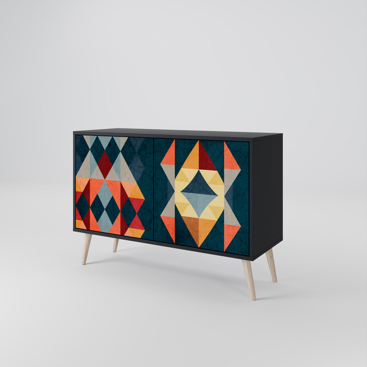 CRACKED ILLUSION 2-Door Sideboard