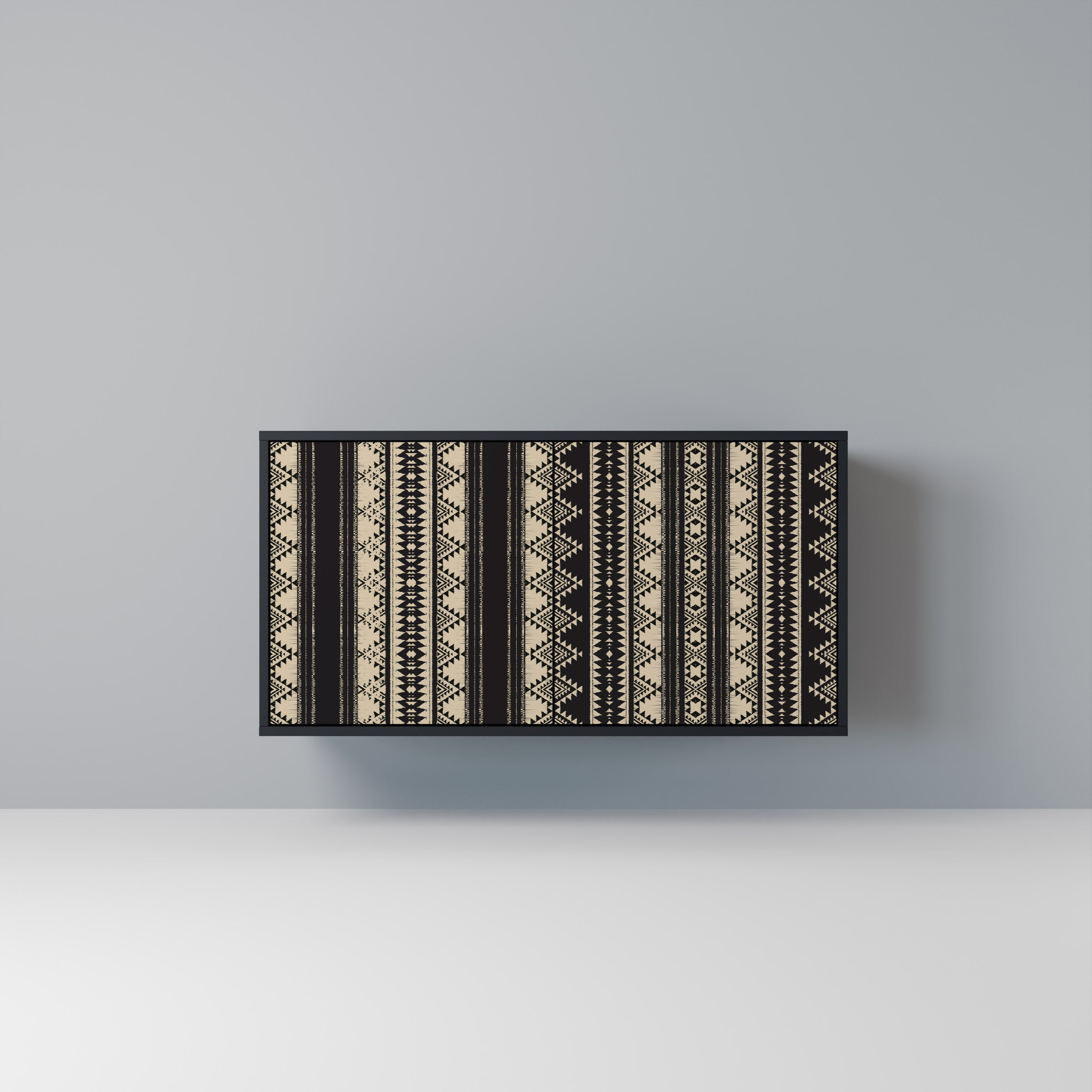 Buffet 2 portes AZTEC finition noire