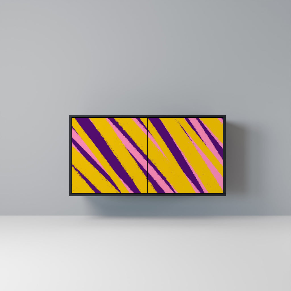 Buffet 2 portes DREAMS COME TRUE en finition noire