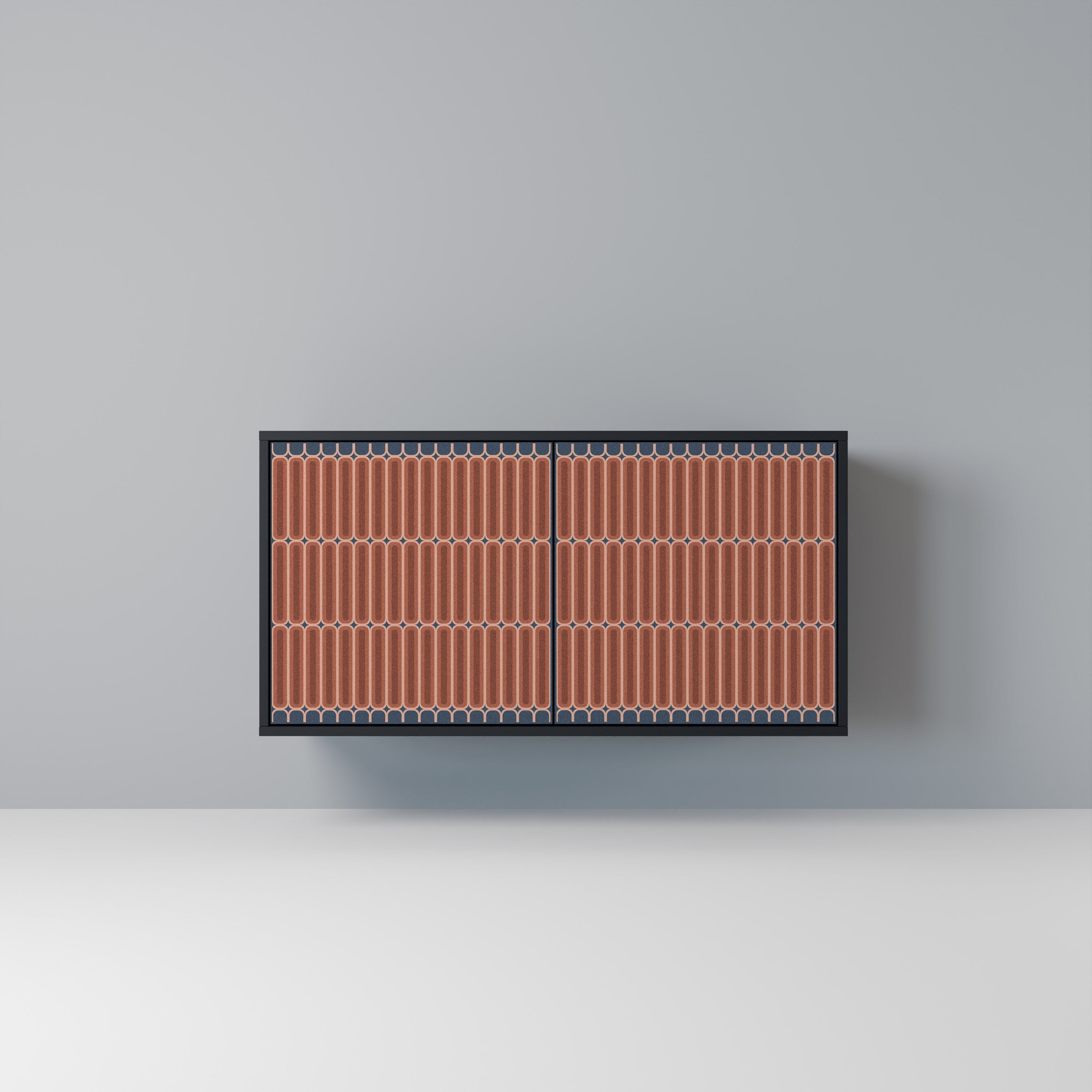 Buffet 2 portes HYPNOTIC GATE finition noire