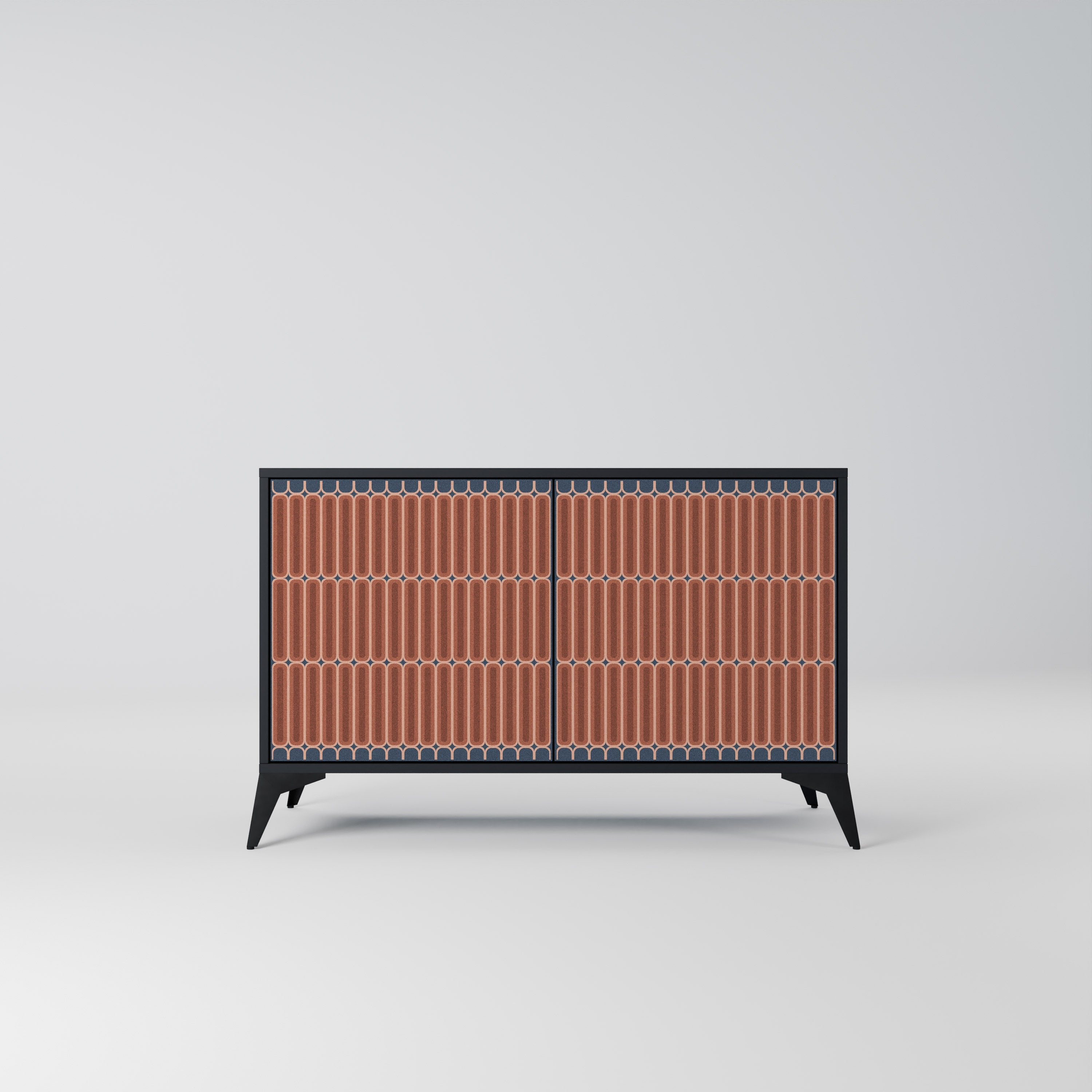 Buffet 2 portes HYPNOTIC GATE finition noire