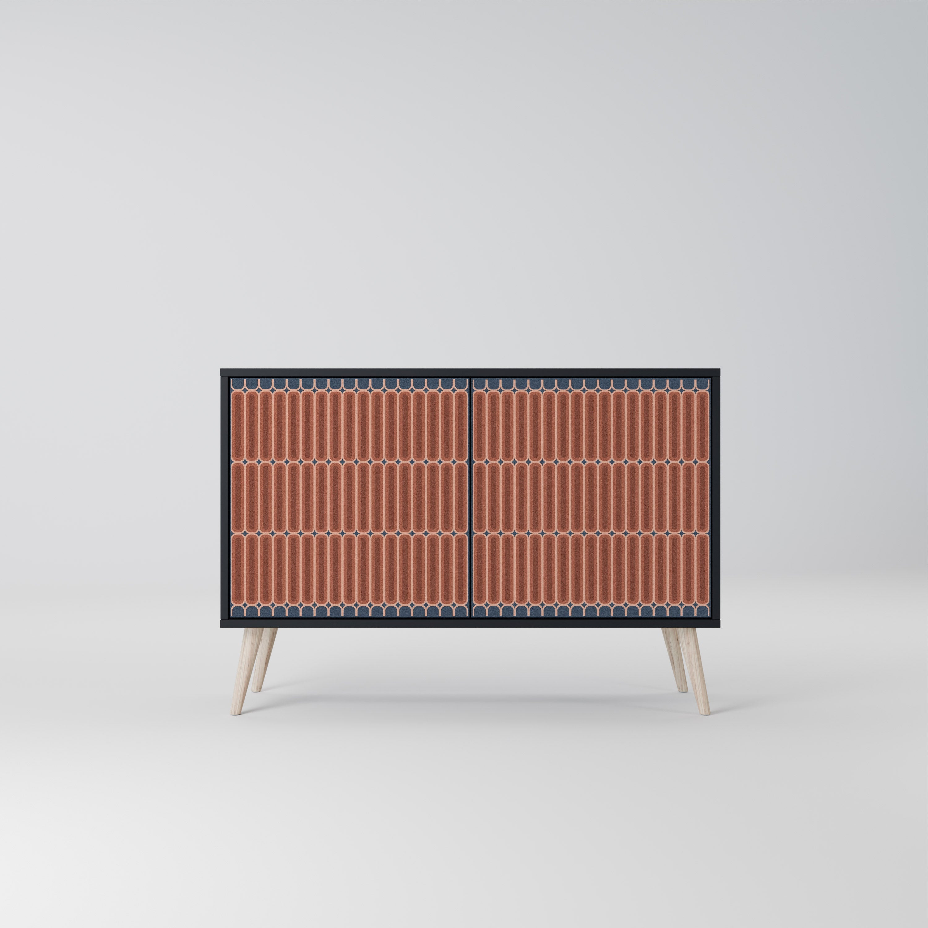 Buffet 2 portes HYPNOTIC GATE finition noire